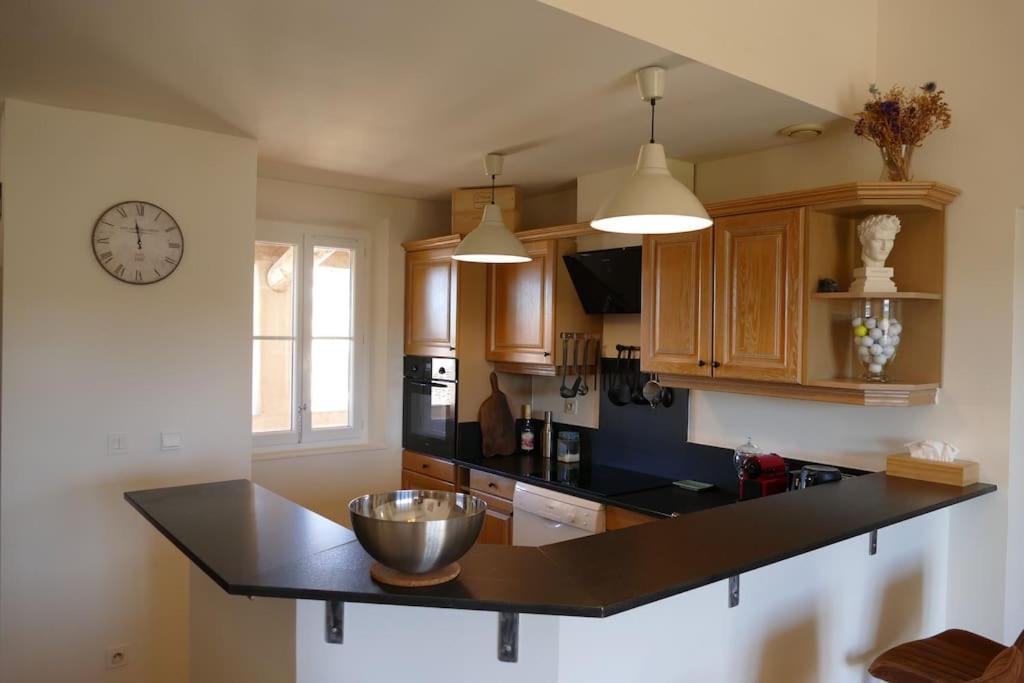 Appartement Clim & Piscine Sur Golf 蓬特洛耶尔 外观 照片